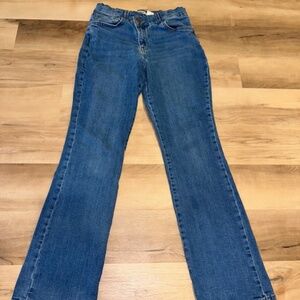 Girls bootcut jeans. Size 14. OshKosh. 99% cotton. Adjustable waist. Excellent